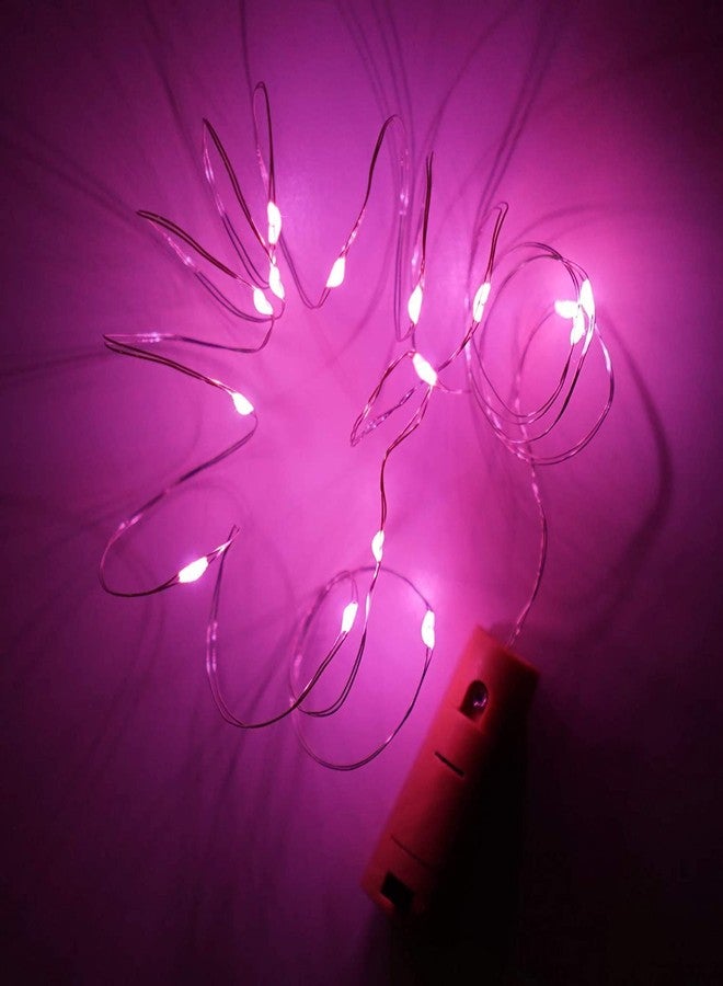 Lexton Cork Light | Bottle Light | Purple Copper String Light | Cork String Light | 6 Pieces | for Valentine's Day, Room décor, Birthdays, Party,Diwali - Image 4